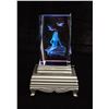 Image 1 : 3D LAZER CRYSTAL MERMAID WITH LED STAND