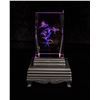 Image 1 : 3D LAZER CRYSTAL HUMMING BIRD WITH LED STAND