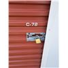 Image 1 : STORAGE UNIT C72 10 X 30