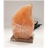 Image 1 : NEW LEAF SHAPED SALT LAMP