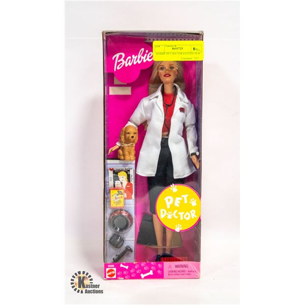 BARBIE PET DOCTOR EDITION NEW