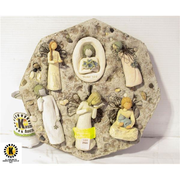 WALL MOUNT WILLOW TREE PLAQUE