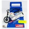 EVIL KNIEVEL STUNT BIKE AND WIND-UP BASE