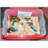 THOMAS THE TRAIN WOODEN SET WITH TRAIN CARS AND