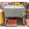 STP METAL STAND UP ROLLING STAND COOLER DOUBLE