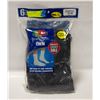 Image 1 : BLACK CREW SOCK 12-16 SIZE 6-PACK