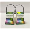 Image 1 : 2 COLOR CHANGING LED CITRONELLA CANDLES