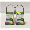 Image 1 : 2 COLOR CHANGING LED CITRONELLA CANDLES