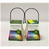 Image 1 : 2 COLOR CHANGING LED CITRONELLA CANDLES