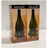 Image 1 : 2 HOME ACCENTS PATIO WINE BOTTLE TEA-LIGHT HOLDER