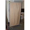 Image 1 : NEW 3 PIECE BEIGE CANVAS ROOM DIVIDER