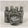 Image 1 : 5 BOTTLES OF SOLID BLACK 100X SILICONE BRONZER