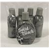 Image 1 : 5 BOTTLES OF SOLID BLACK 100X SILICONE BRONZER