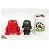 Image 1 : CHOPPER RED 2016 + DARTH VADER BLACK 2016