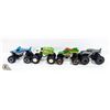 Image 1 : LOT OF 4 LARGE SIZED HOT WHEELS MONSTER TRUCKS