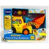 Image 1 : VTECH PUSH & POP BULLDOZER NEW