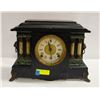 Image 1 : MANTLE CLOCK. NEEDS TLC. KEY AND