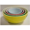 Image 1 : SET OF 4 PYREX PRIMARY COLOR PYREX