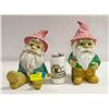Image 1 : 2 GARDEN GNOMES TOGETHER-ESTATE