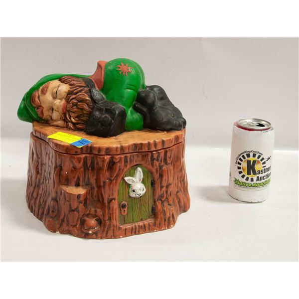 GNOME COOKIE JAR LARGE-ESTATE