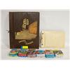 1543  2 VINTAGE PHOTO ALBUM, 6 COLLECTORS PUZZLES