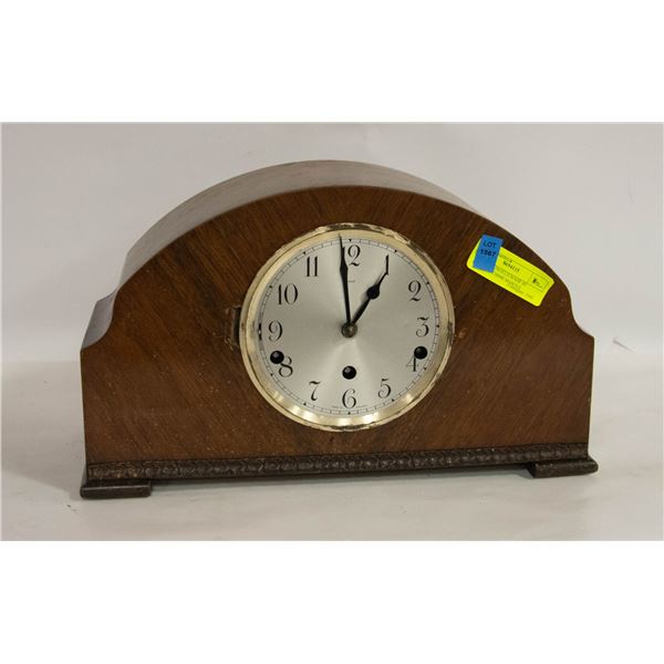 ANTIQUE ENFIELD MADE IN ENGLAND CHIME MANTLE