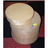 Image 1 : PAIR OF WOODEN CHEESE BOXES 13 INCHES