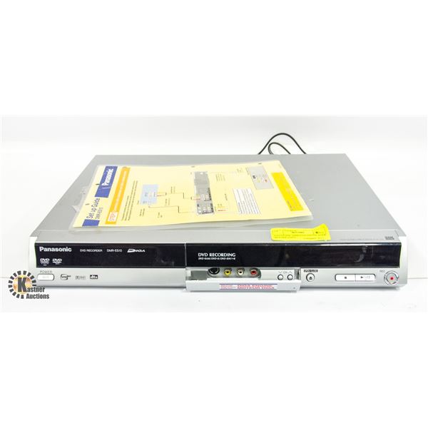 PANASONIC DMR-ES10 DVD PLAYER/ BURNER (2005)