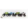 Image 1 : LOT OF 4 LARGE SIZED HOT WHEELS MONSTER TRUCKS
