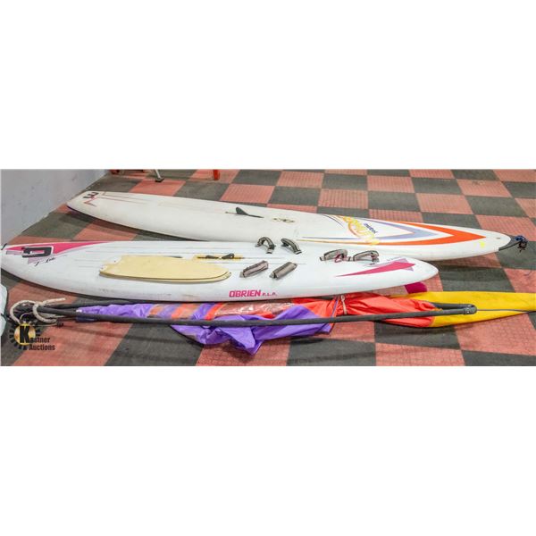 ESTATE BUNDLE WITH 2 SAILBOARDS AND