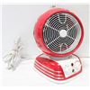 Image 1 : INTERTEK RETRO STYLE RED FAN HEATER