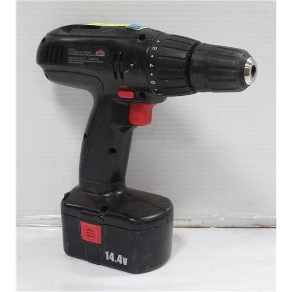 JOBMATE CORDLESS DRILL WITH 14.4V BATTERY