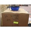 Image 1 : BOX OF 49 BLUE COLLAPSIBLE DOG/PET BOWLS