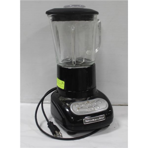 KITCHEN AID BLENDER AND COOKBOOK HOLDER