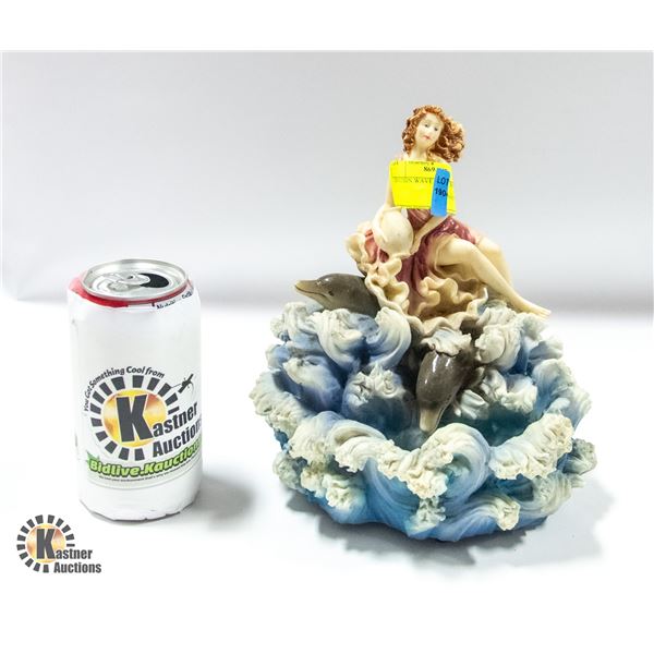 DOLPHIN WAVE SCENE MUSIC BOX