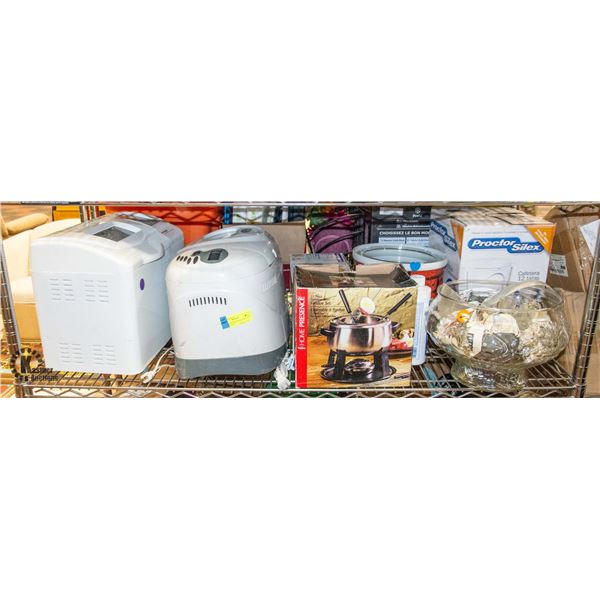 BLACK & DECKER HORIZONTALLY BREAD MAKER,