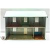 VINTAGE TIN PLATE DOLL HOUSE