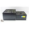 2 PC MATCHING STORAGE BOX SET