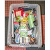 Image 1 : BIN FULL OF NEW IN PACKAGE ITEMS