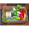 Image 1 : BOX WITH KIDS ANIMATED AND LEARNING TOYS