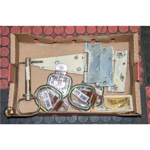 MISC GATE HINGES, HOOKS
