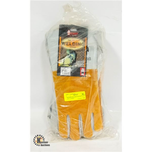 WATSON WELDING GLOVES 2761-M QTY: 6 (NEW)