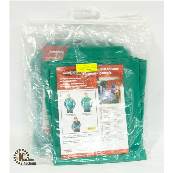 WELD-MATE 30" JACKET WITH POCKET QTY: 5 (NEW)
