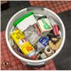 Image 1 : BIN FULL OF DRY WALL ACCESSORIES