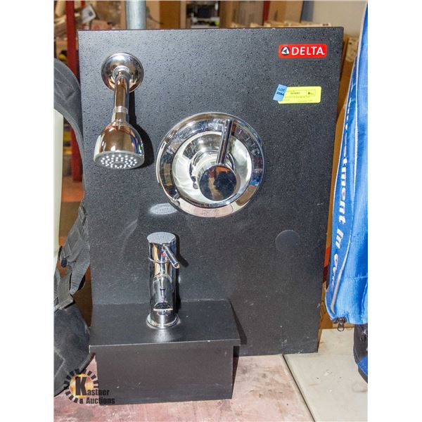 DELTA BATHTUB/SHOWER/TAP SET-ESTATE