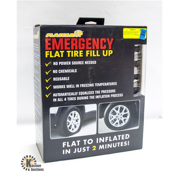 NEW SEALED FLATTER UP EMERGENCY FLAT TIRE