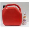 20 LITRE GASOLINE JERRY CAN + LUCAS TRANSMISSION