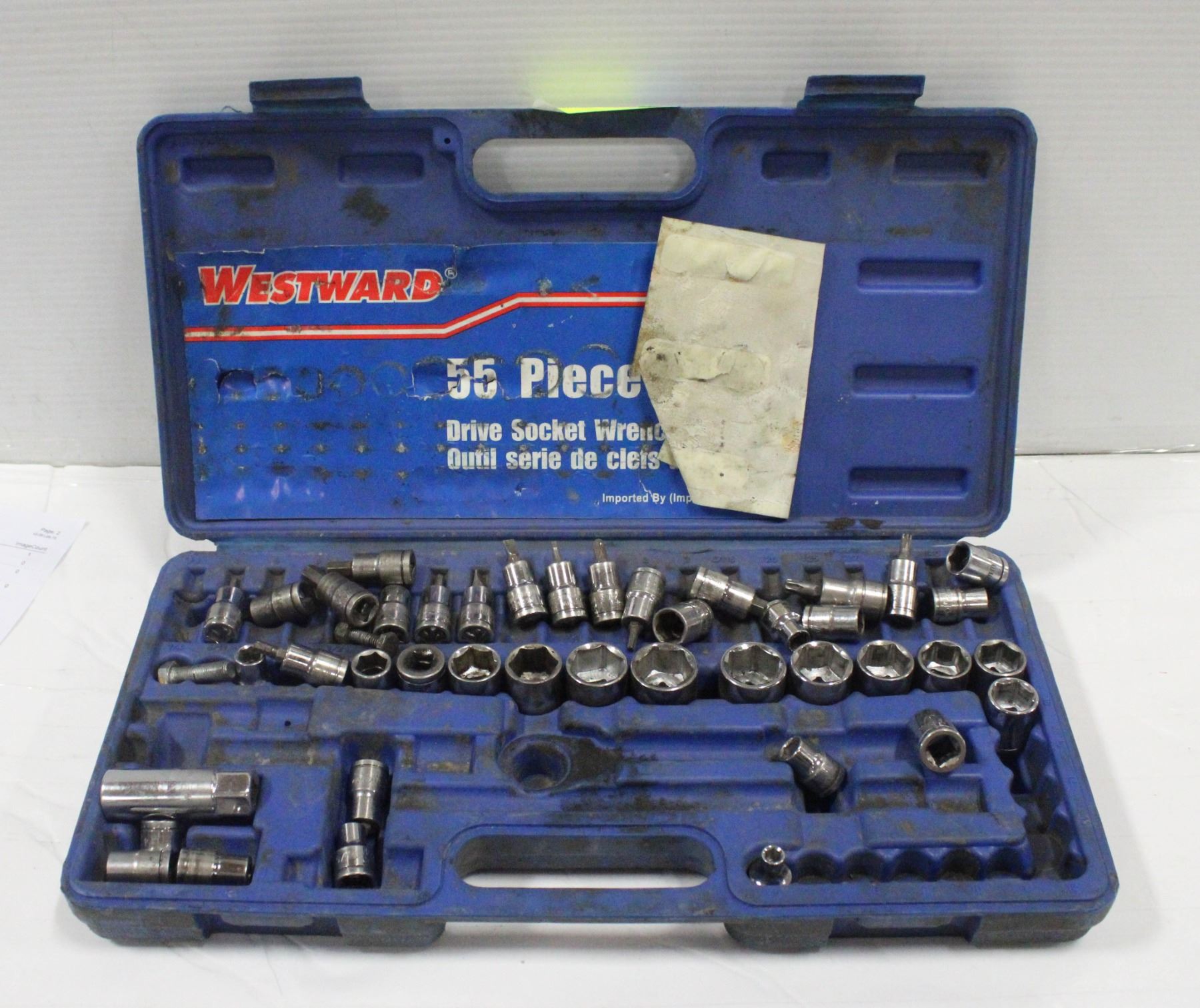 Socket Set Hard Shell PARTIAL HEAVY DUTY SOCKET SET IN HARD CASE