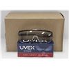 UVEX SAFETY GLASSES S2500 BLK / CLR QTY: