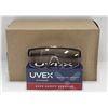 UVEX SAFETY GLASSES S2500 BLK / CLR QTY: